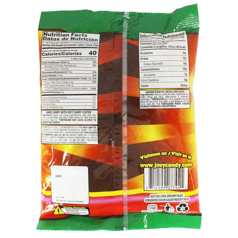 102 Pc Tamaros Tamarindo Mexican Hard Candy Caramelo Soft Center Chewy Chili 6Pk