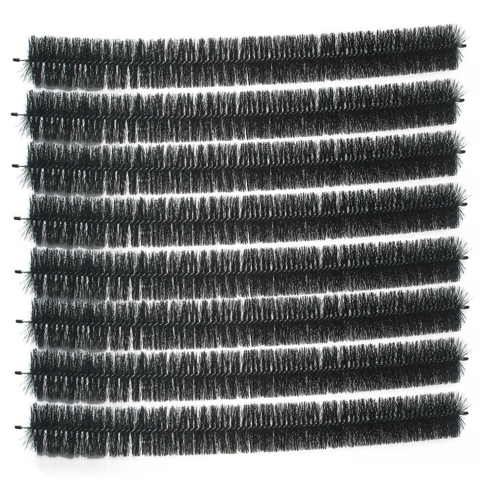 24PCS 92x10cm Heavy Duty Gutter Brush Guard | Leaf Twigs Filter | Home Garden