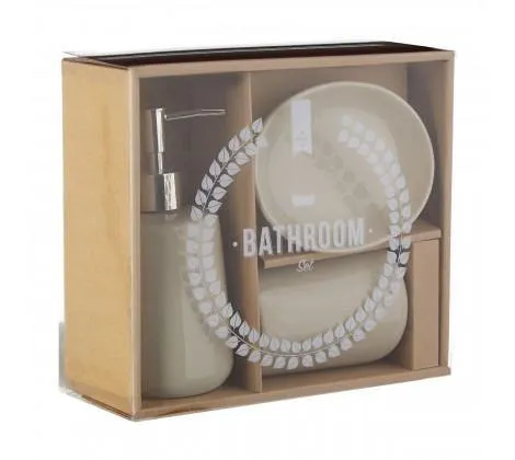 3Pc Bathroom Set