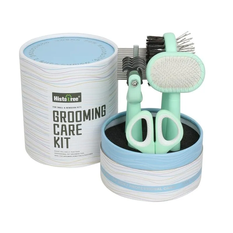5 In 1 Pet Grooming Set For Cats Comb Clipper Needle