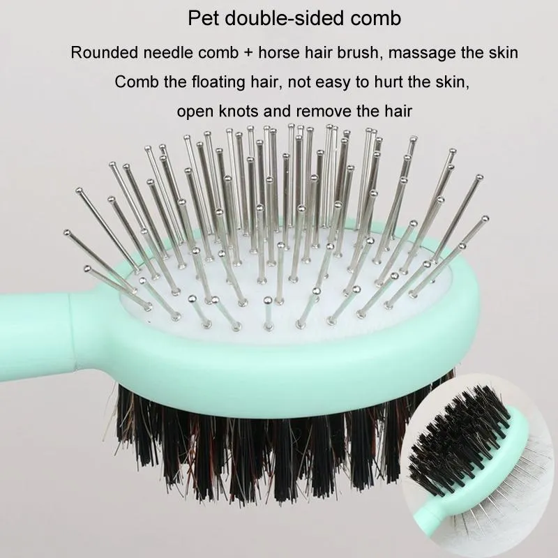 5 In 1 Pet Grooming Set For Cats Comb Clipper Needle