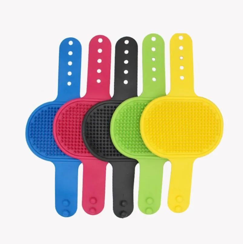5Pc Dog Bath Brush For Grooming & Cleaning