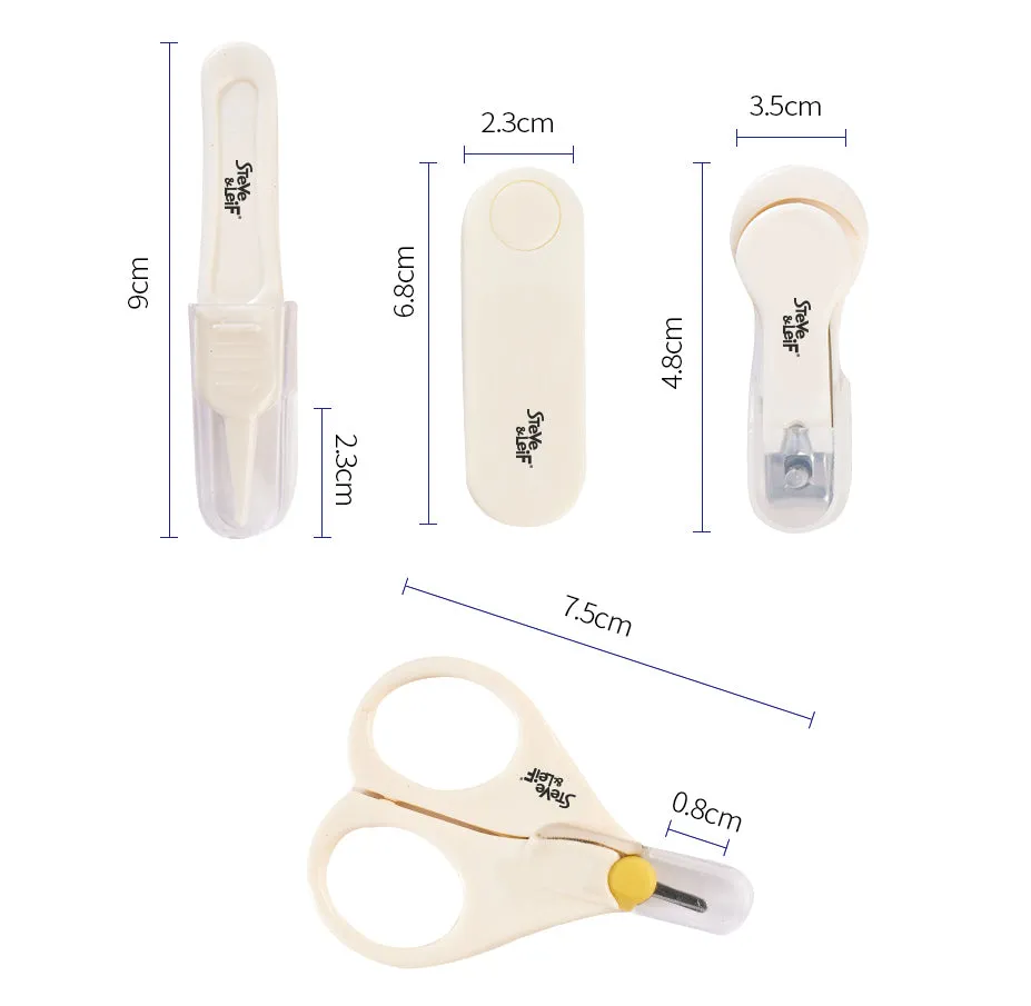 Baby Safety Nail Clippers Set (4 Pcs)