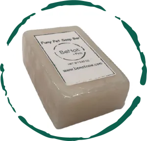 BeNat Pets. All-Natural Furry Pet Soap Bar. 5.8 oz. by BeNat