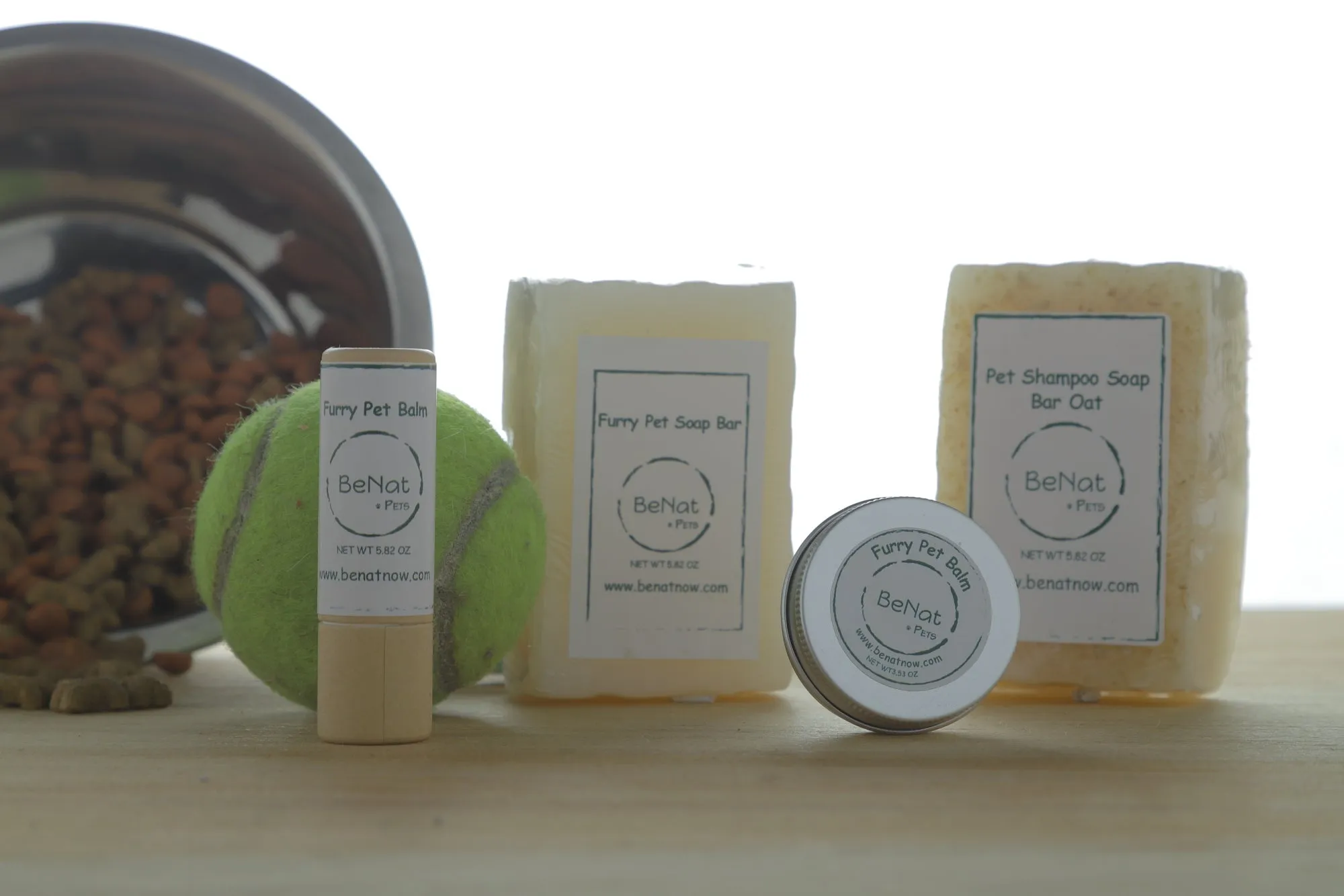 BeNat Pets. All-Natural Furry Pet Soap Bar. 5.8 oz. by BeNat