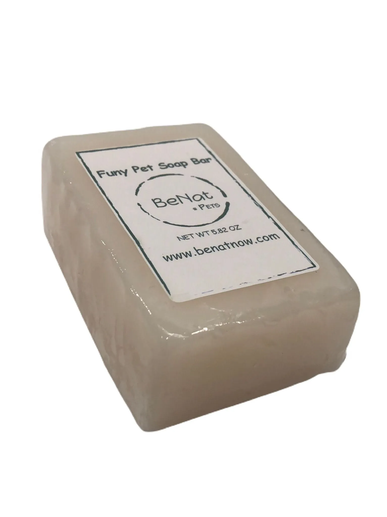BeNat Pets. All-Natural Furry Pet Soap Bar. 5.8 oz. by BeNat