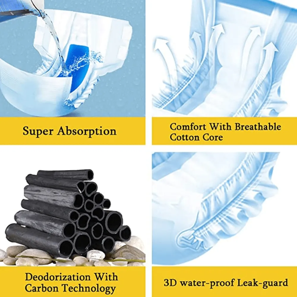 Dono Urine Deodorization with Carbon Technology Diaper for Male Dogs (15x33cm)