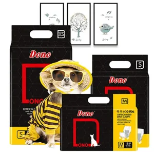 Dono Urine Deodorization with Carbon Technology Diaper for Male Dogs (15x33cm)