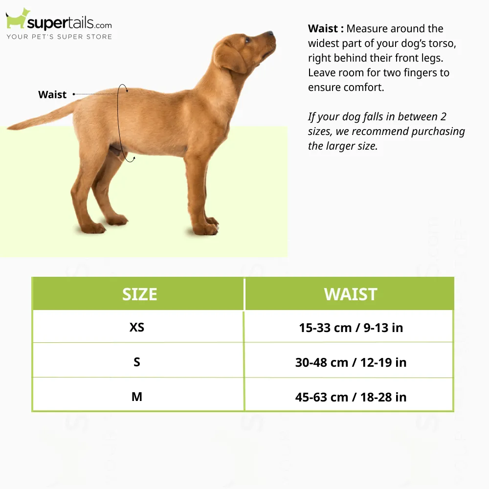 Dono Urine Deodorization with Carbon Technology Diaper for Male Dogs (15x33cm)