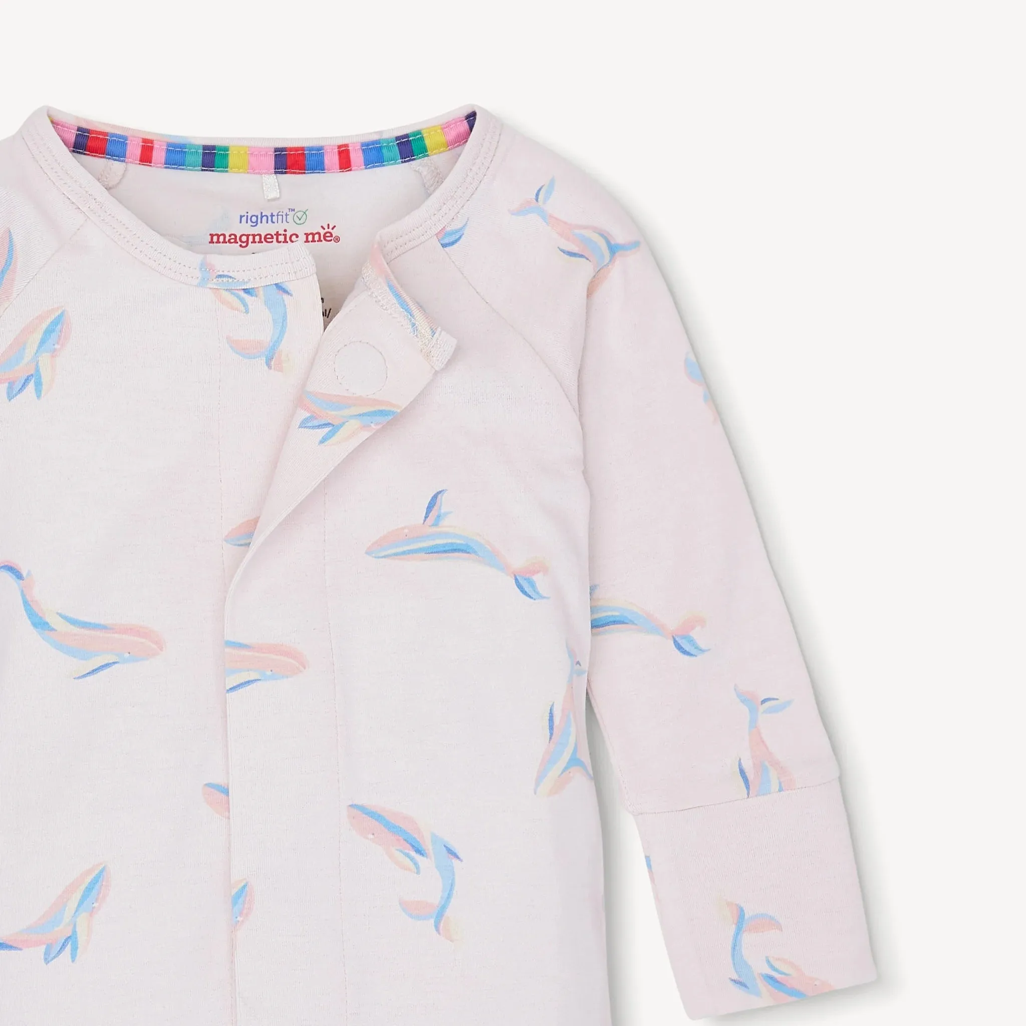 Grow with Me Convertible Coverall, I Whale Always Love You