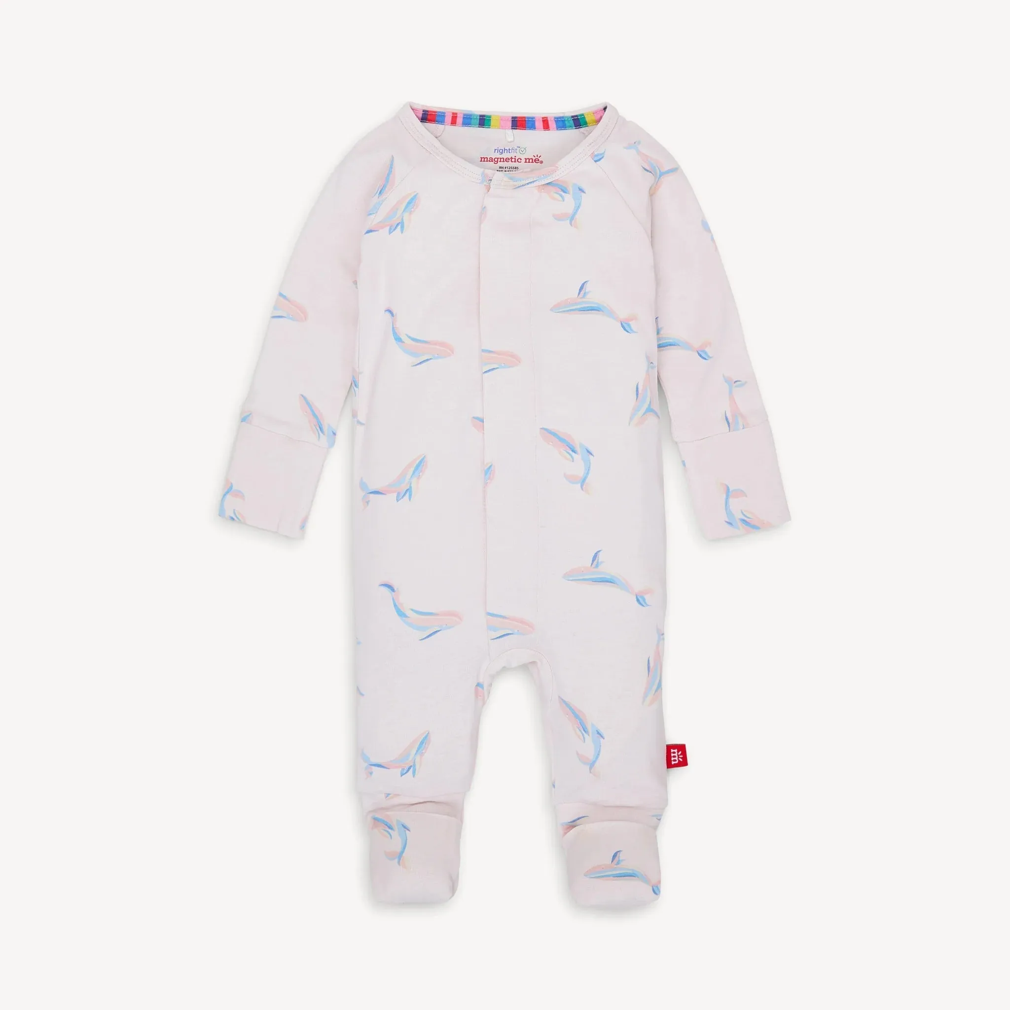 Grow with Me Convertible Coverall, I Whale Always Love You