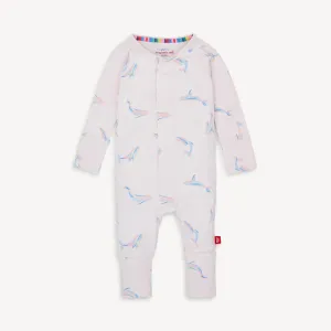 Grow with Me Convertible Coverall, I Whale Always Love You