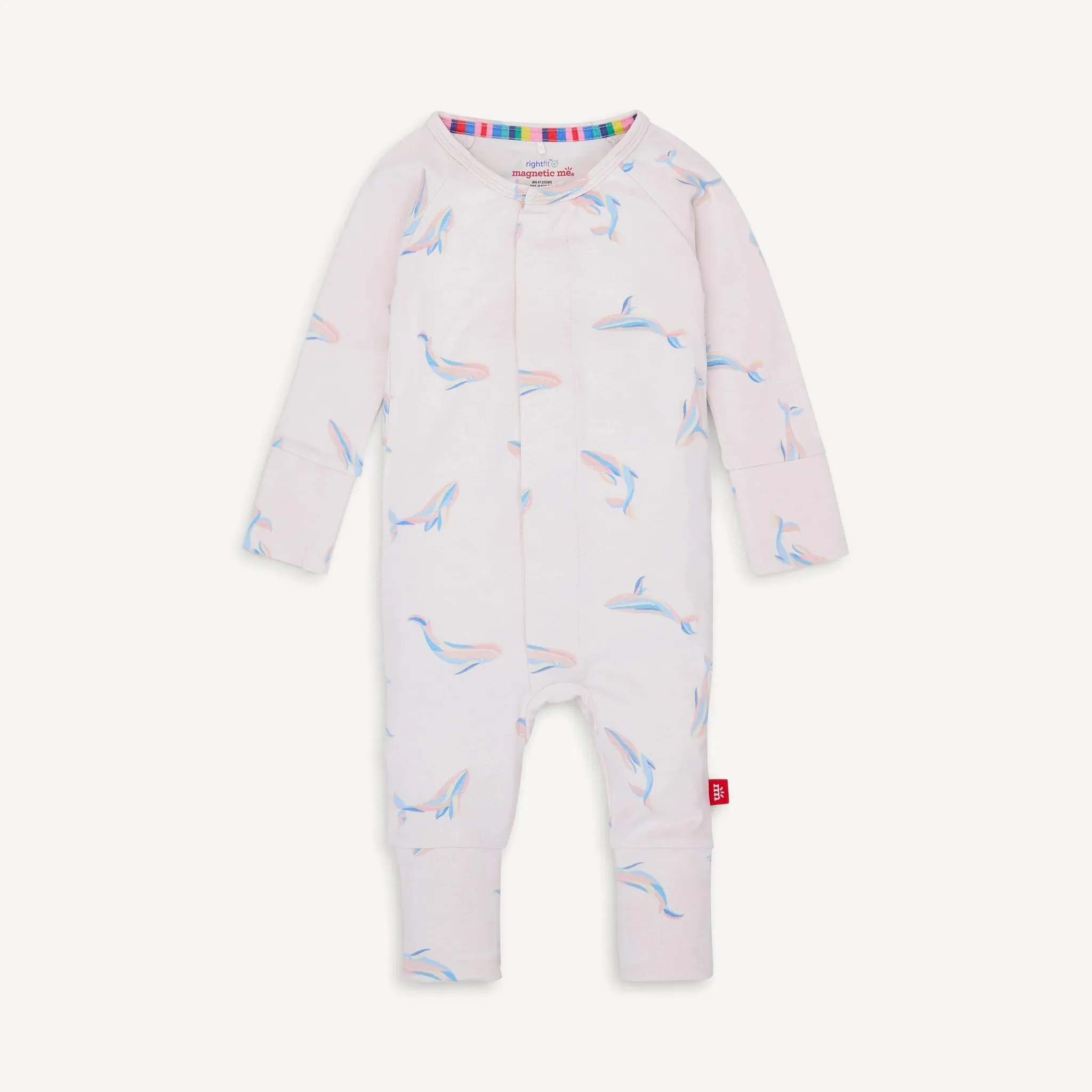 Grow with Me Convertible Coverall, I Whale Always Love You