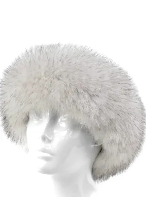 Headband/Collar [Natural Blue Fox-HB100F]