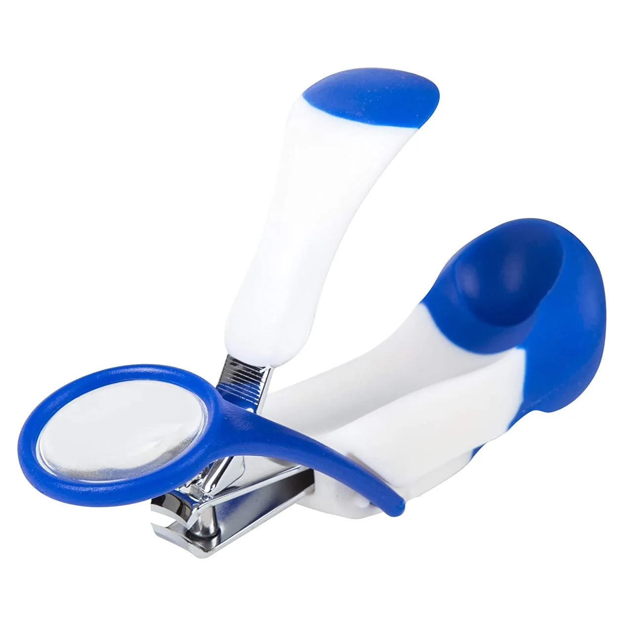 HOPOP Baby Nail Clipper With Magnifier - Blue 0m 