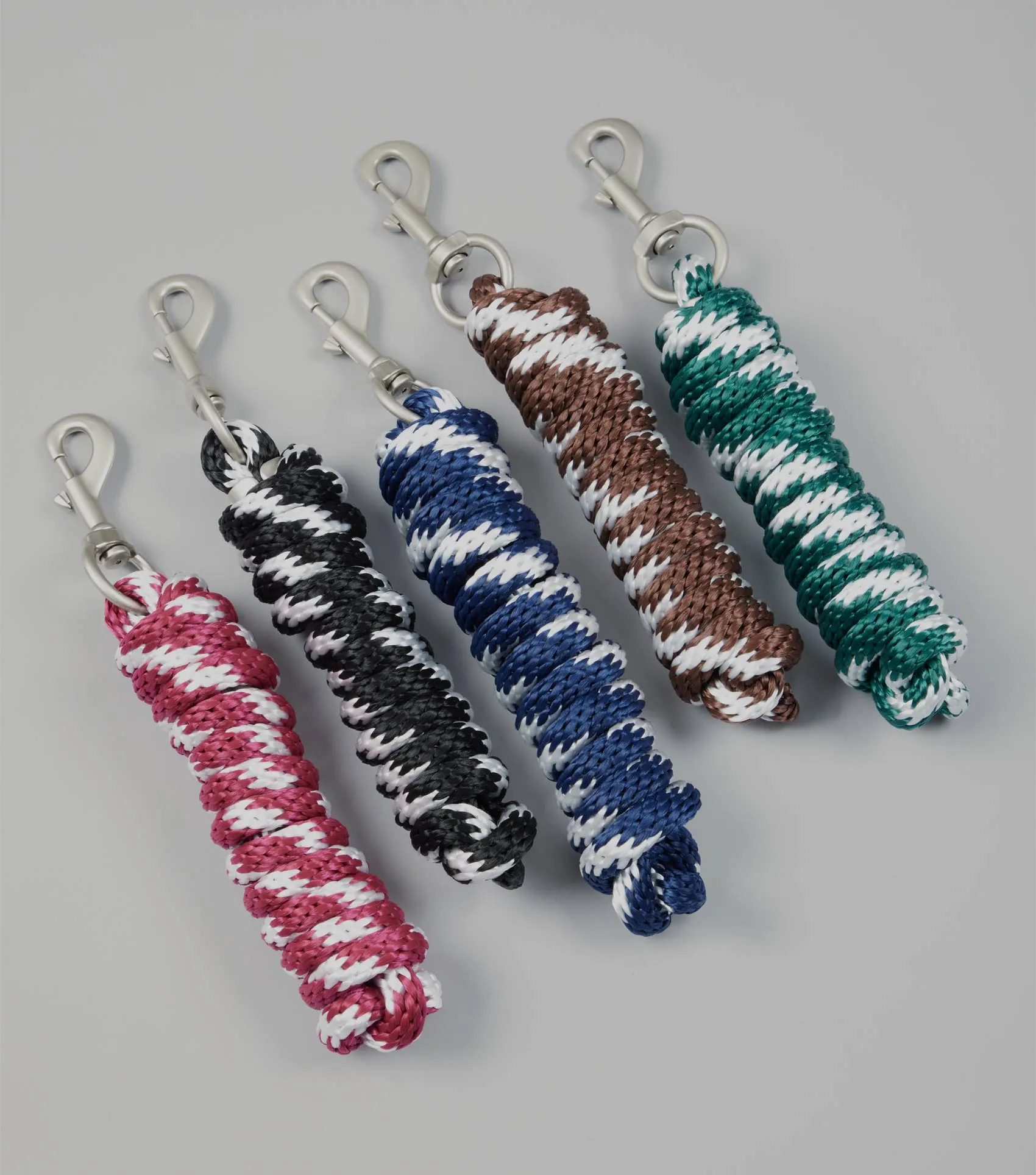 Horse Lead Ropes Green/White