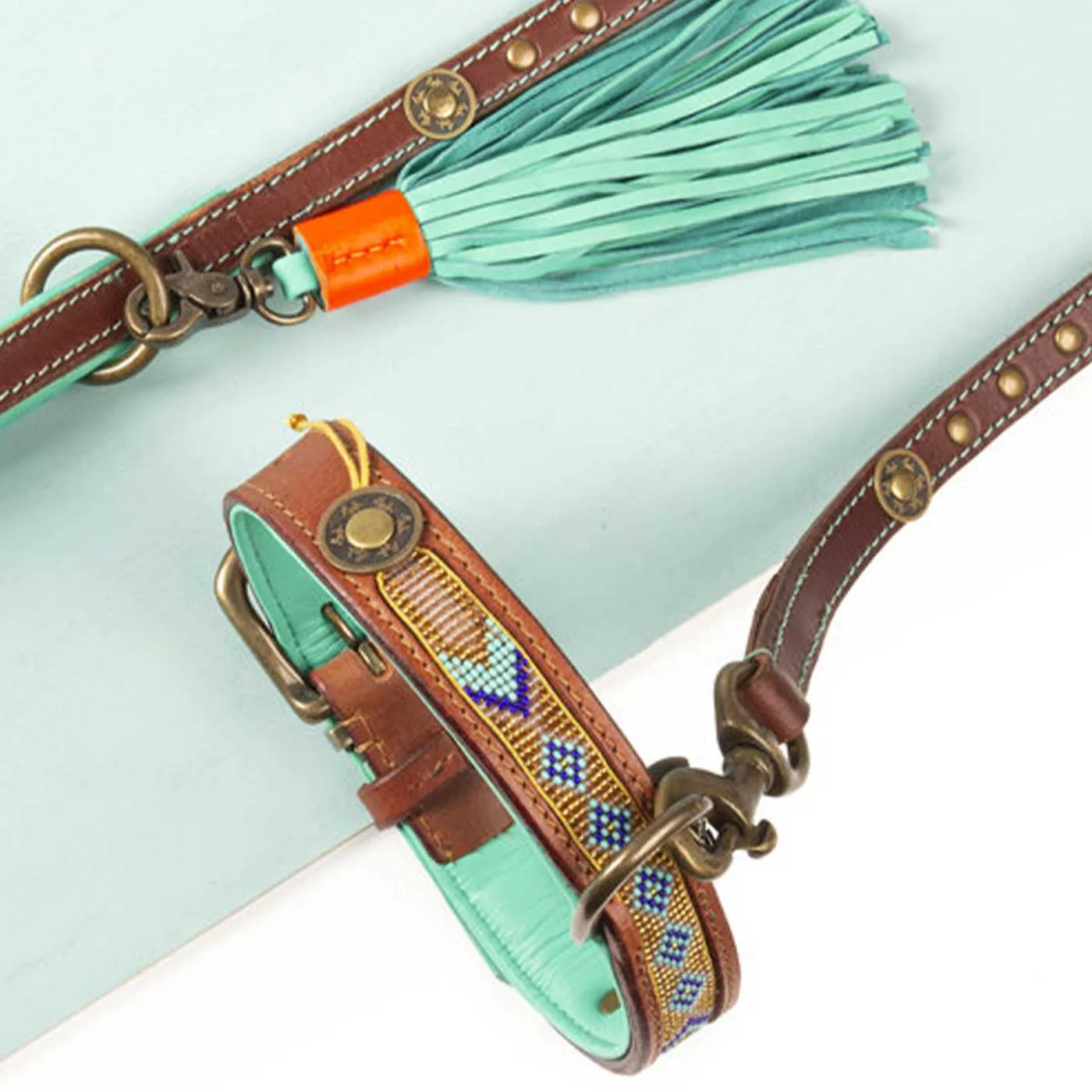 Indi Moon Dog Collar by DWAM