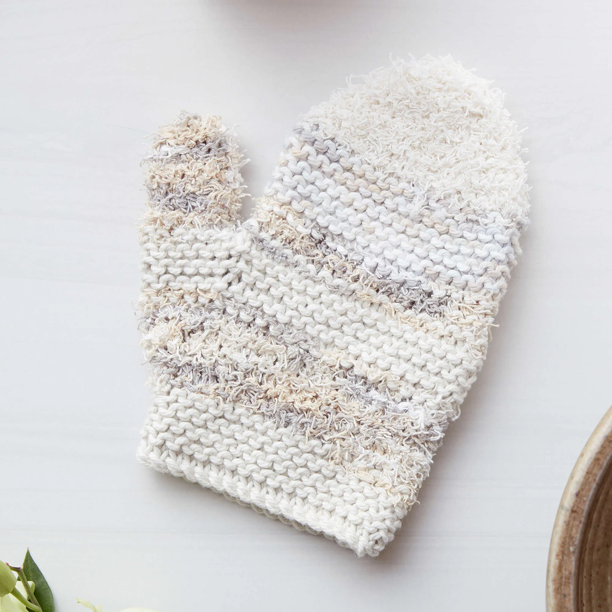 Lily Sugar'n Cream Handy Knit Bath Mitt