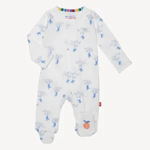 Love Our Friend-Chimp Organic Cotton Magnetic Footie
