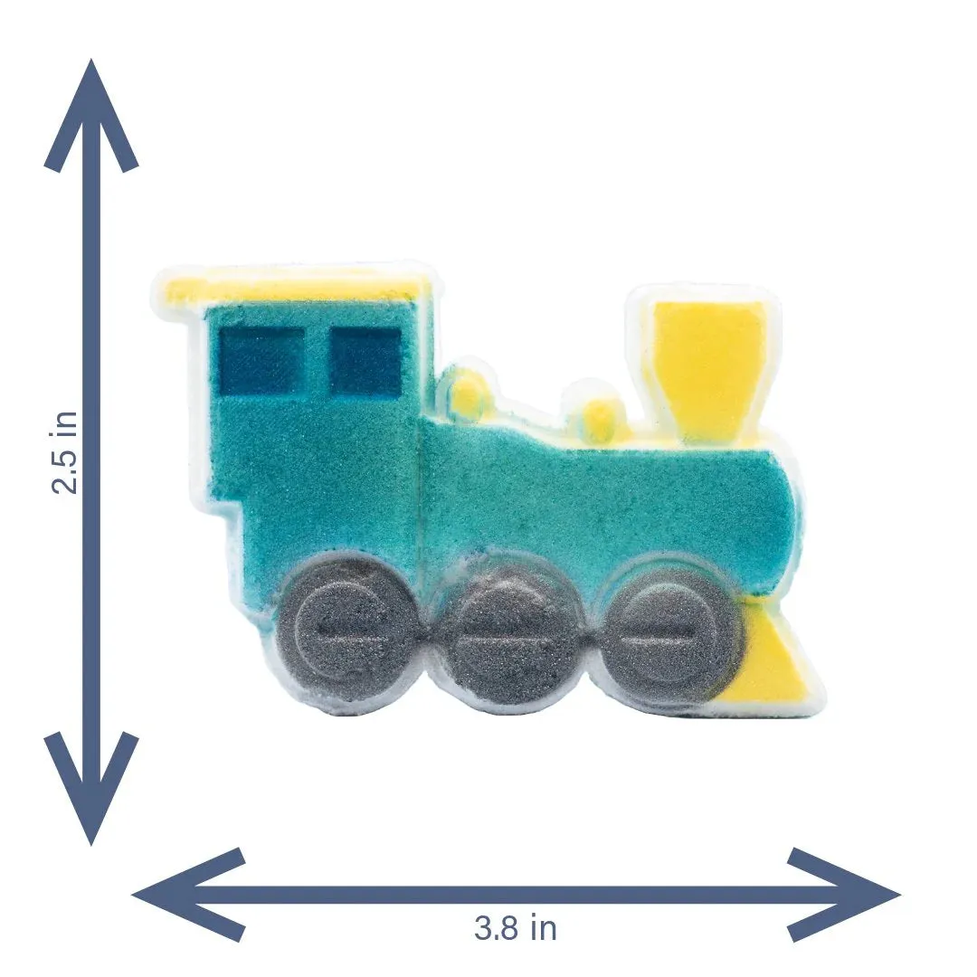 Luxiny Rainbow Burst Bath Bomb | Train Engine 