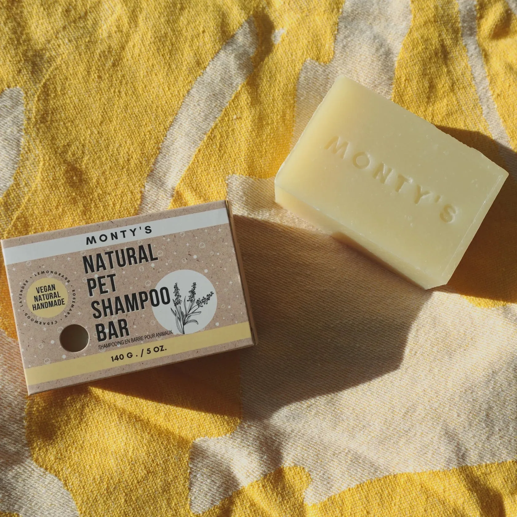 Monty's Dog Shampoo Bar
