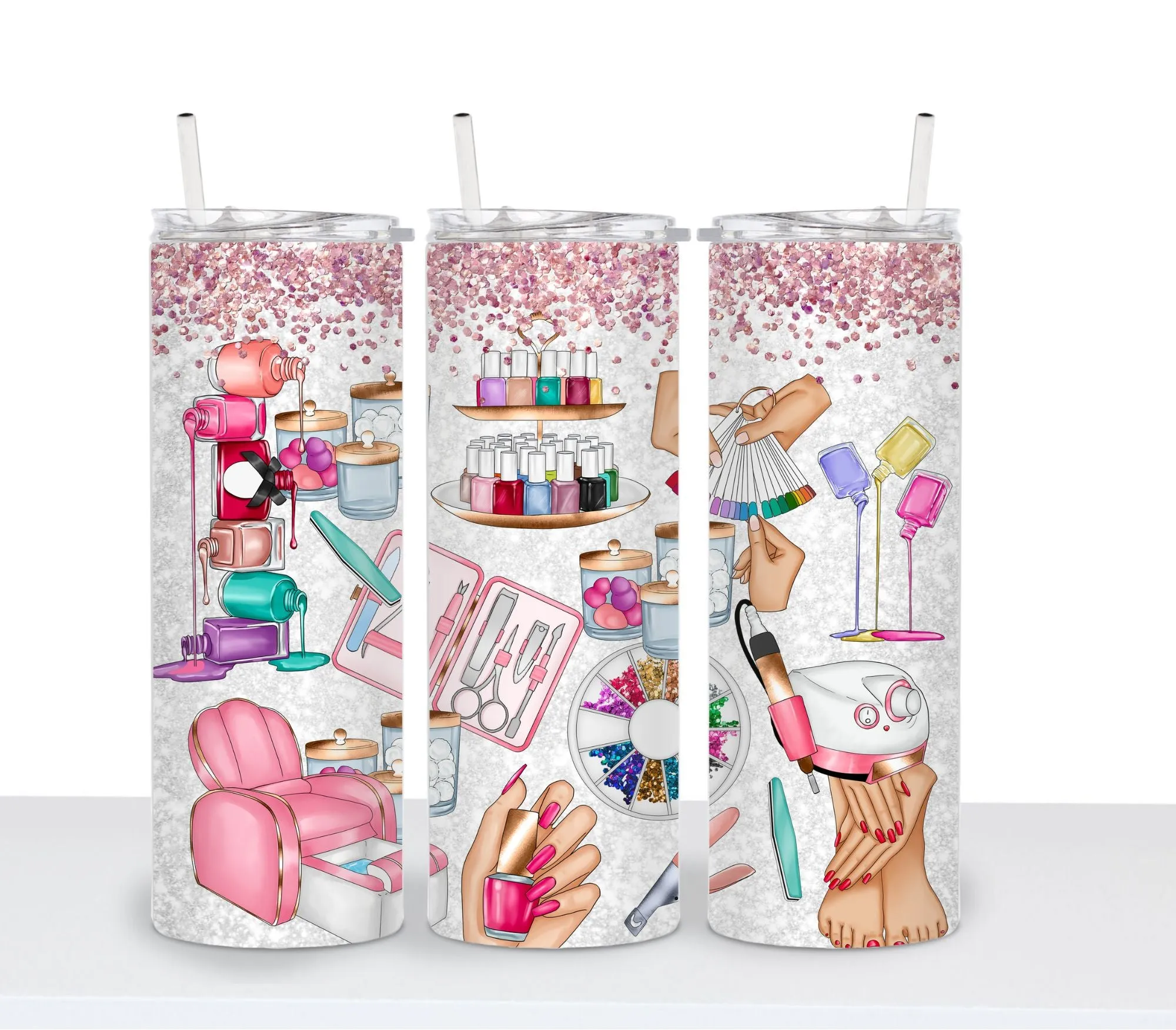 NAIL TECH Tumbler