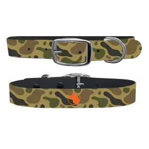Old School Camo Dog Collar