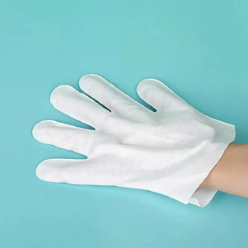 Pet Disposable Cleaning Gloves Wash Free Cats Puppy Body Bathroom Supplies  Pet Stain Remover Wipes No-wash Wipes for Dogs & Cat