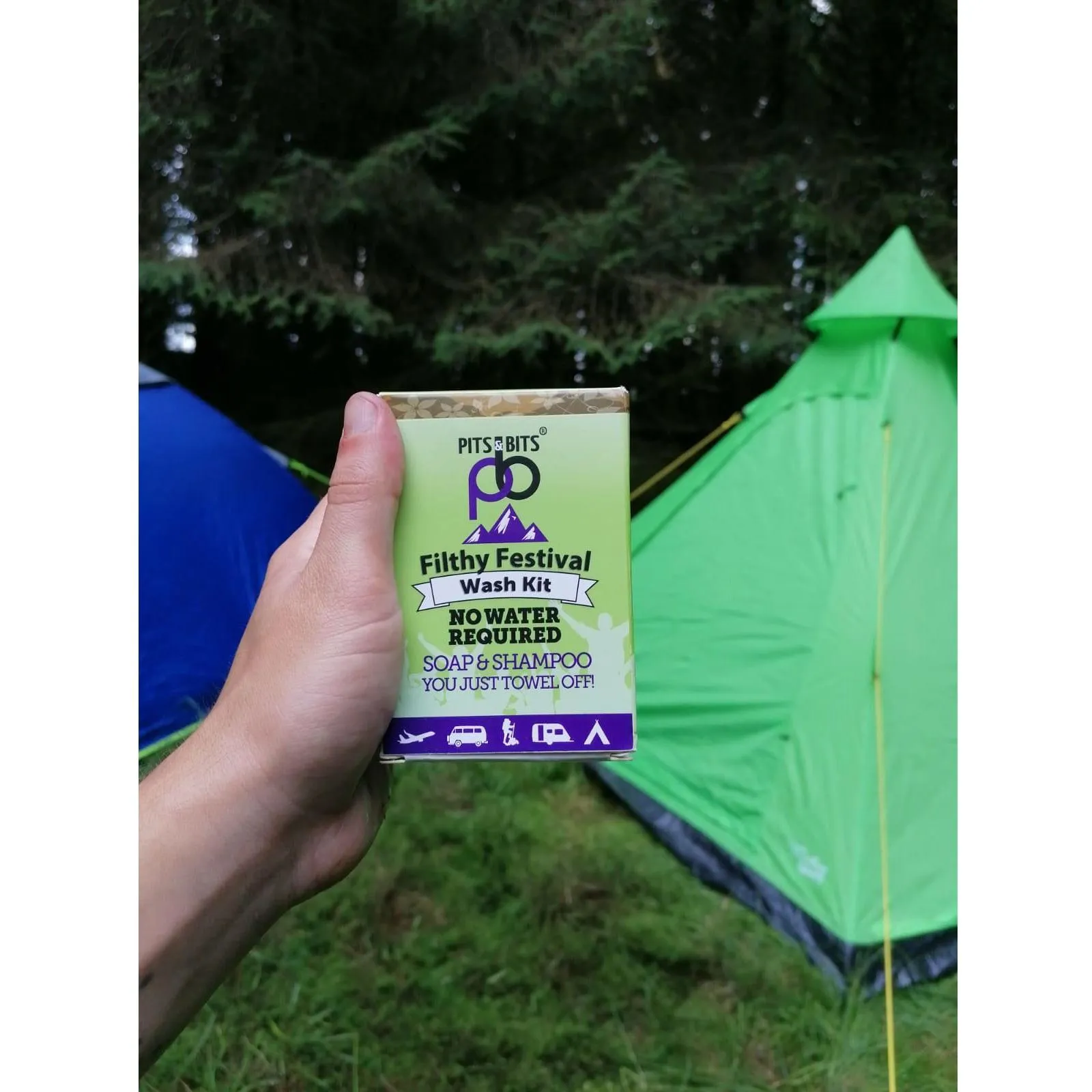 Pits & Bits Filthy Festival Wash Kit - 3 Products in 1 Box