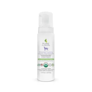 Pure and Natural Pet Waterless Foaming Organic Dog Shampoo
