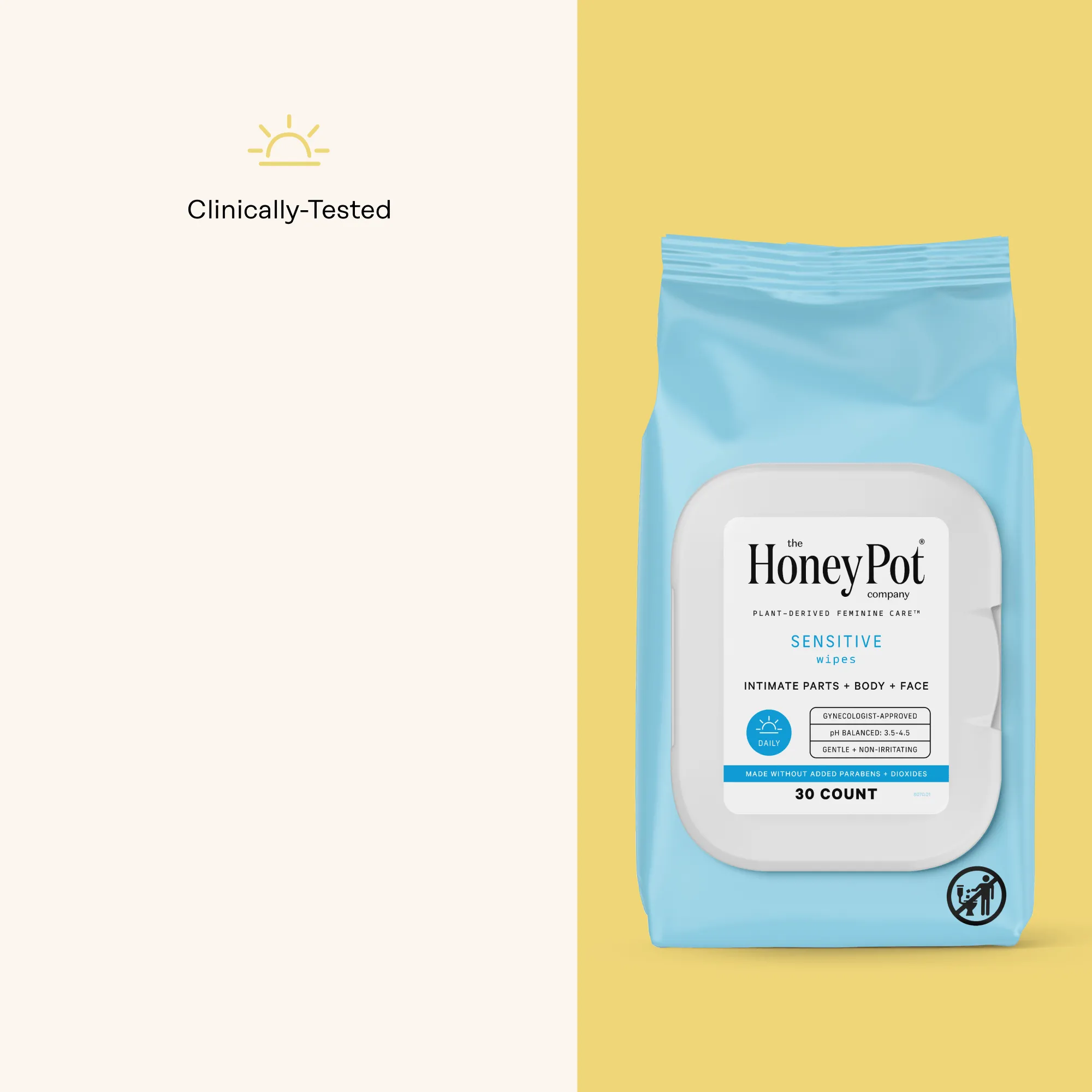 Sensitive Feminine Wipes
