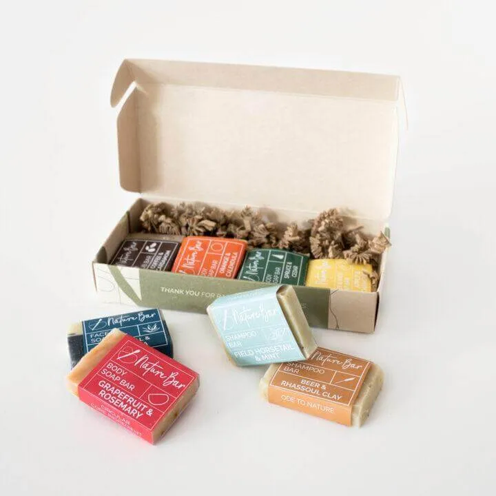Soap & Shampoo Bar Gift Set by Nature Bar