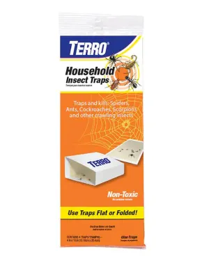Terro Household Indoor Insect Trap Pack of 4
