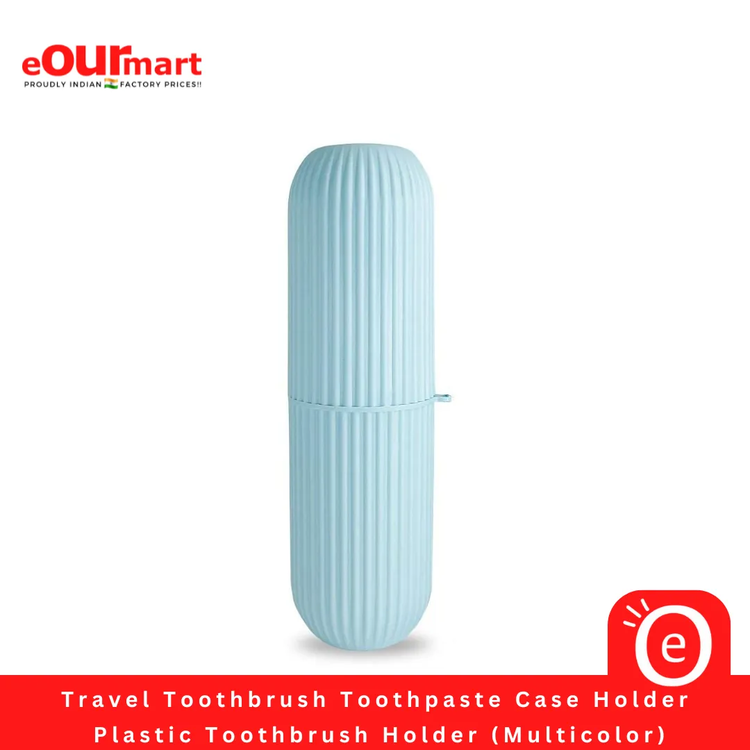Travel Toothbrush Toothpaste Case Holder | Portable Toothbrush Storage Plastic Toothbrush Holder | Toothbrush Holder for Travel | Plastic Toothbrush Holder (Multicolor)